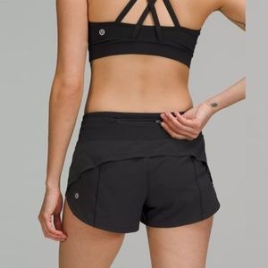 Lululemon Speed-Up Low Rise Shorts 2.5" Lined, Size 2, NWOT Perfect Condition